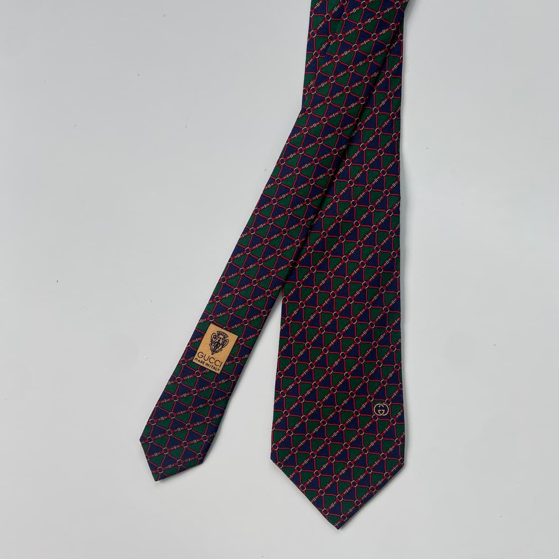 구찌(GUCCI) 심플로고 명품 정품 넥타이8.4cm 상품이미지1