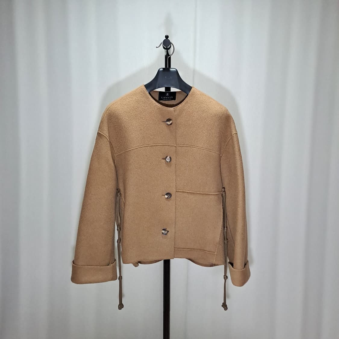 (택포) 한섬 랑방컬렉션 낙타 100% 숏 코트 82 B438 상품이미지1