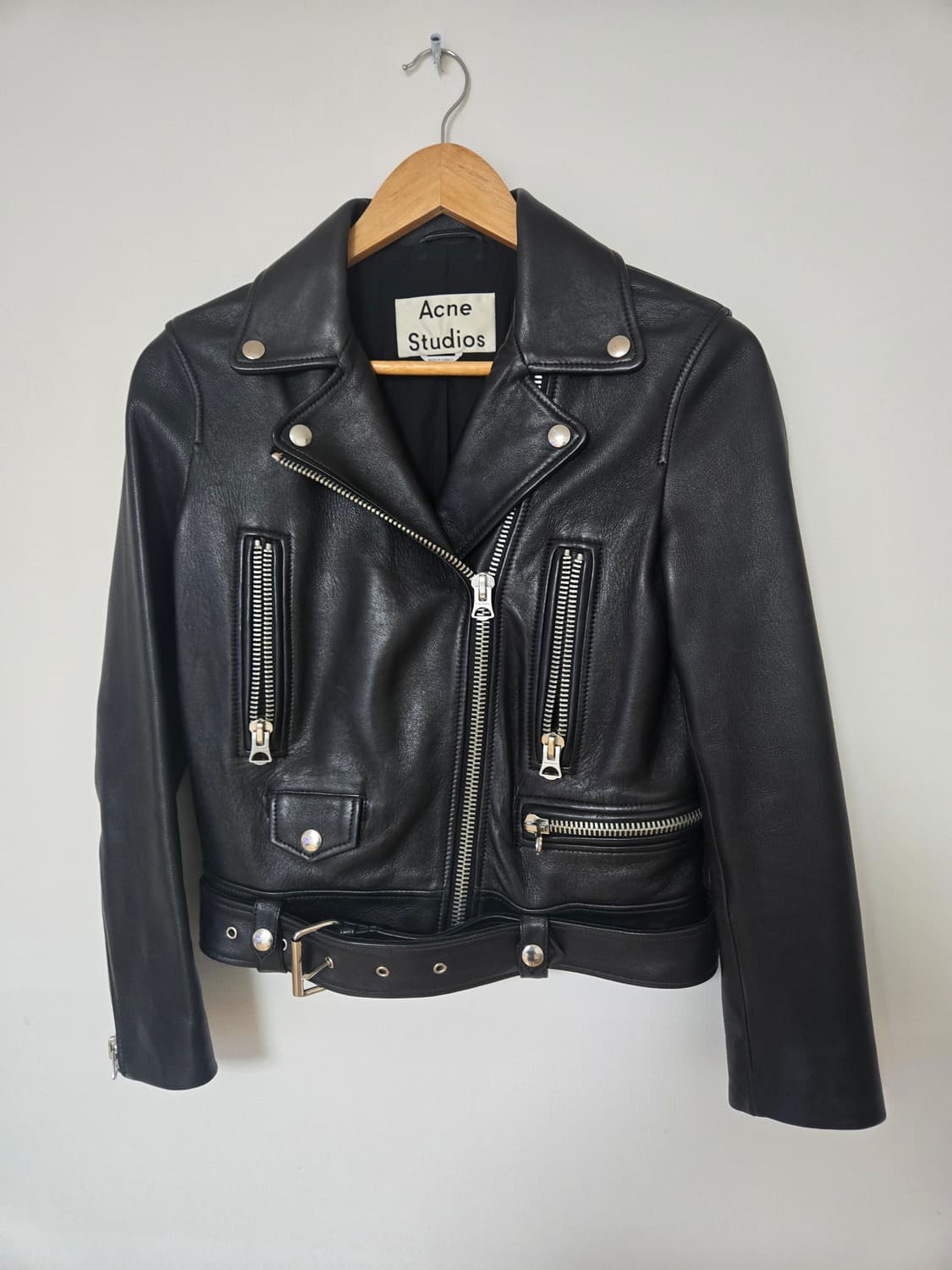 Acne studio 아크네스튜디오 moak 라이더 자켓 상품이미지1