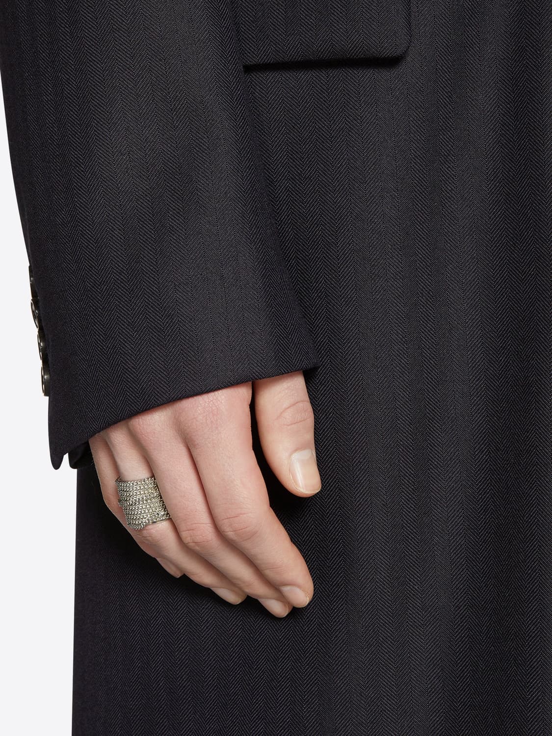 Dries van noten chain silver ring M 상품이미지1