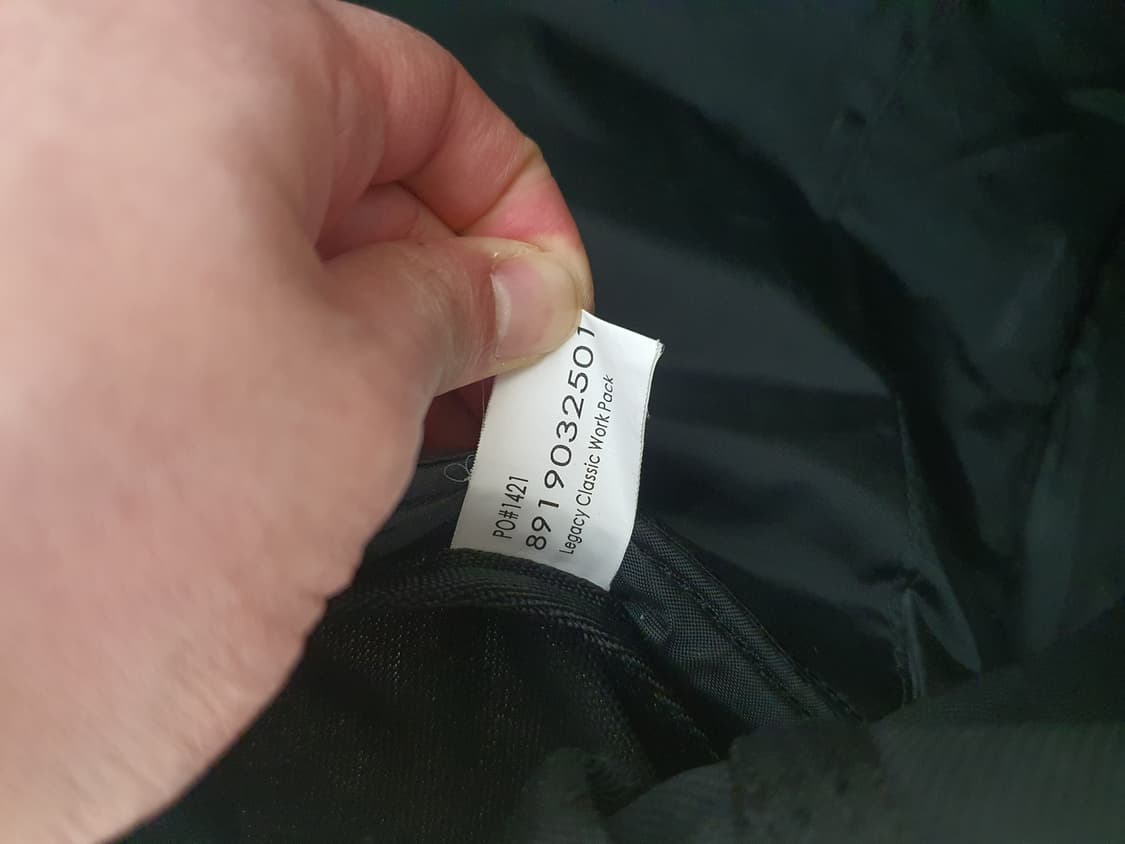 칼하트 레거시 클래식 블랙 백팩 상품이미지4