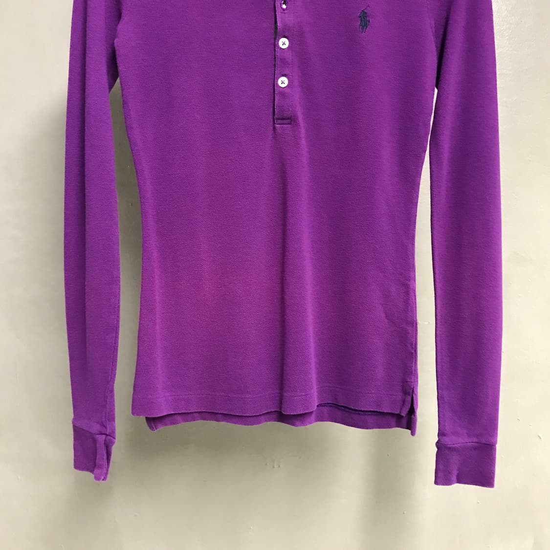 폴로 랄프로렌 PK 긴팔 카라티 퍼플 XS(W) 상품이미지3
