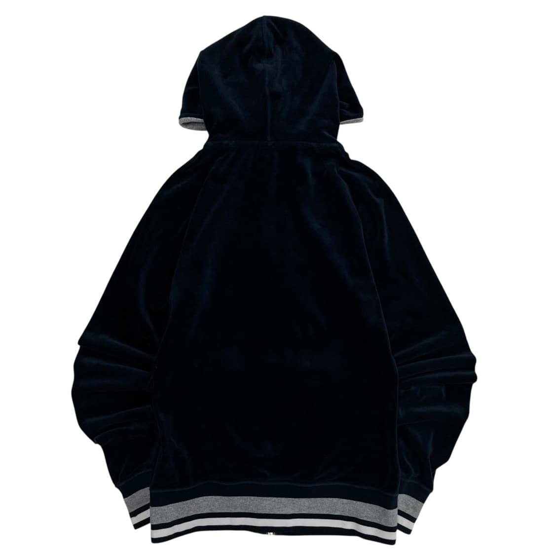 나이키 미니로고 네이비 벨벳 후드집업 L 상품이미지5