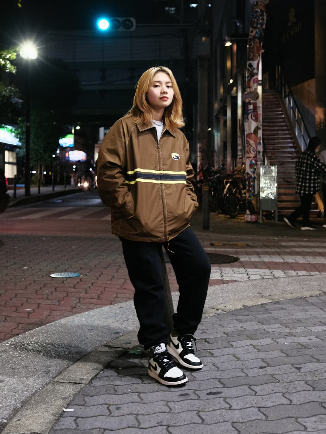 STUSSY Stripe Zip Jacket 상품이미지3