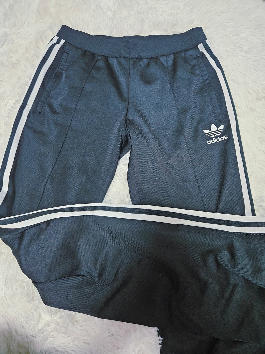 ☆빈티지아디다스☆​[초희귀/Y2K] 07년판 도트 라인 후드 집업&팬츠 상품이미지7