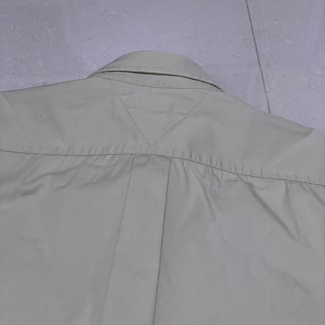 TOMMY 타미힐피거 라이트베이지 셔츠 상품이미지6