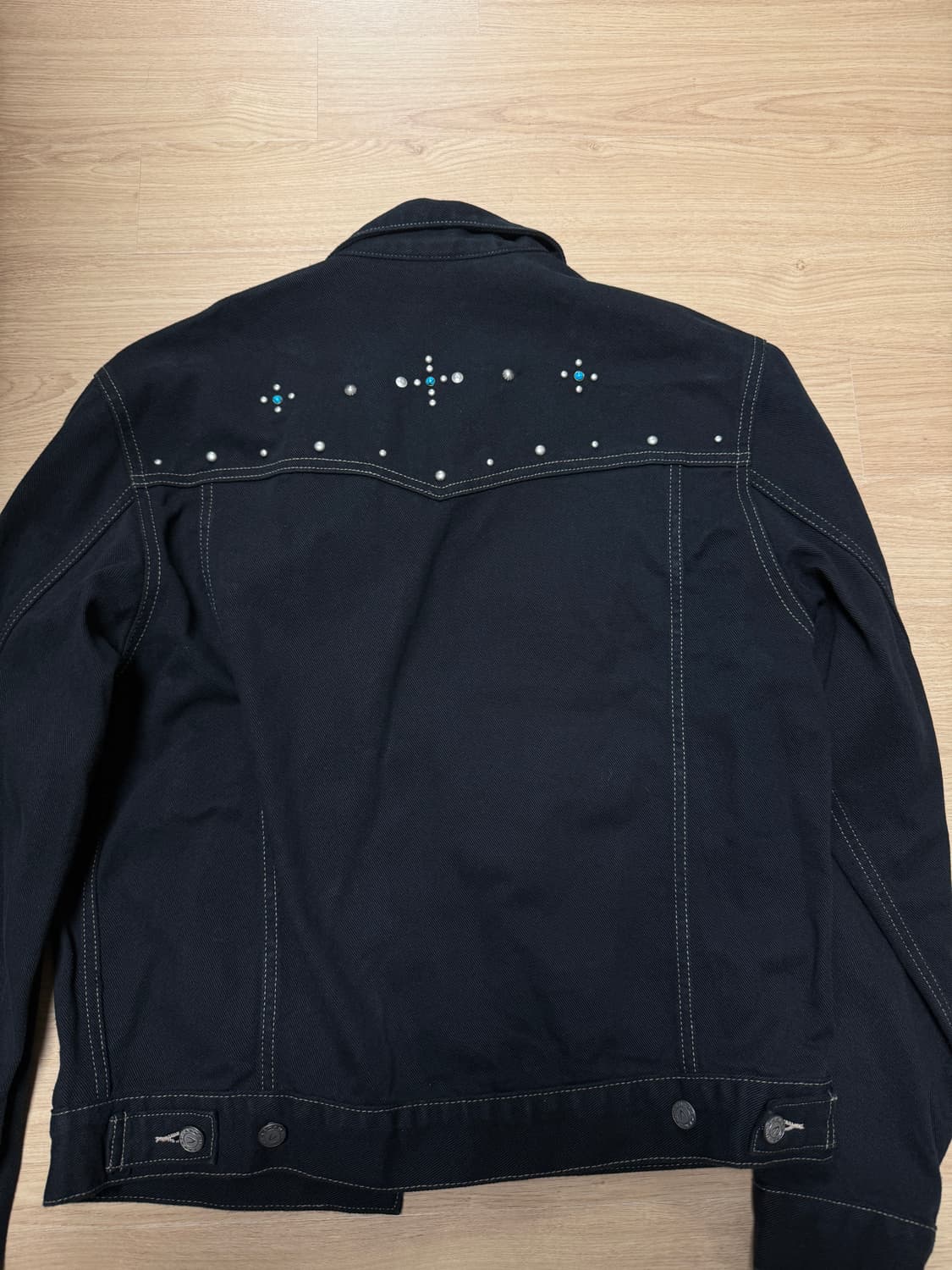 아캄 aakam 웨스턴 스터디드 코튼 자켓 2사이즈 상품이미지3