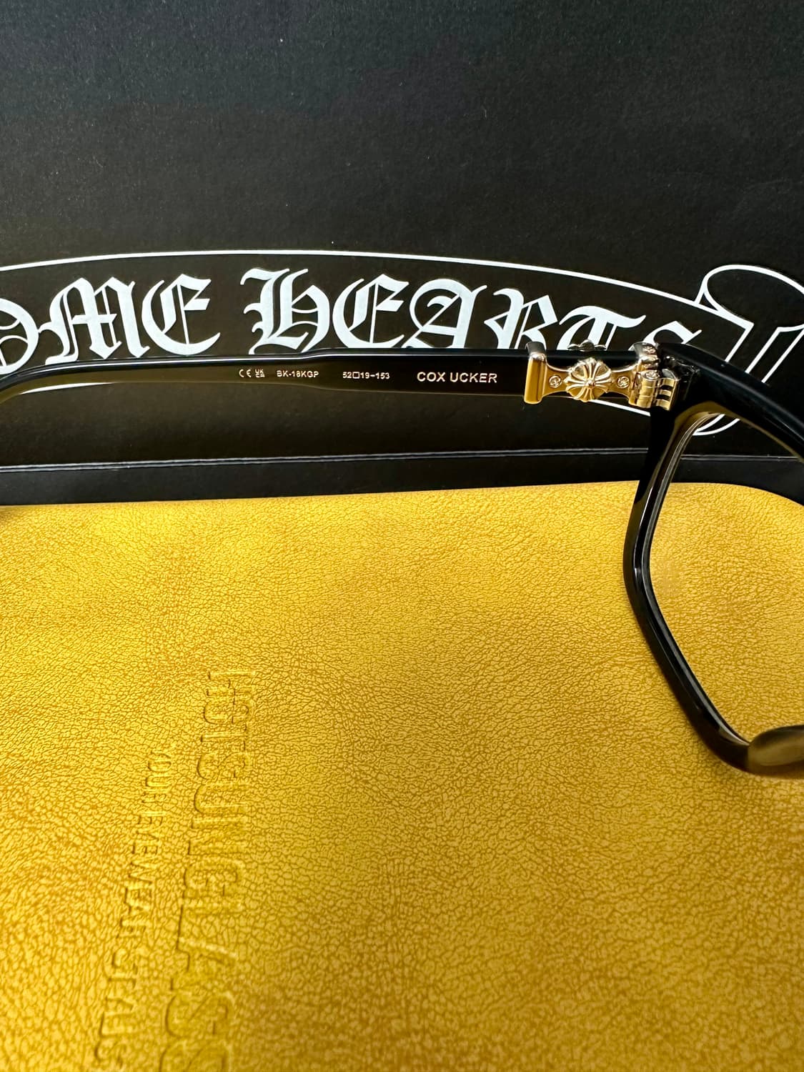 크롬하츠 콕스어커 블랙/골드 새상품급 상품이미지7