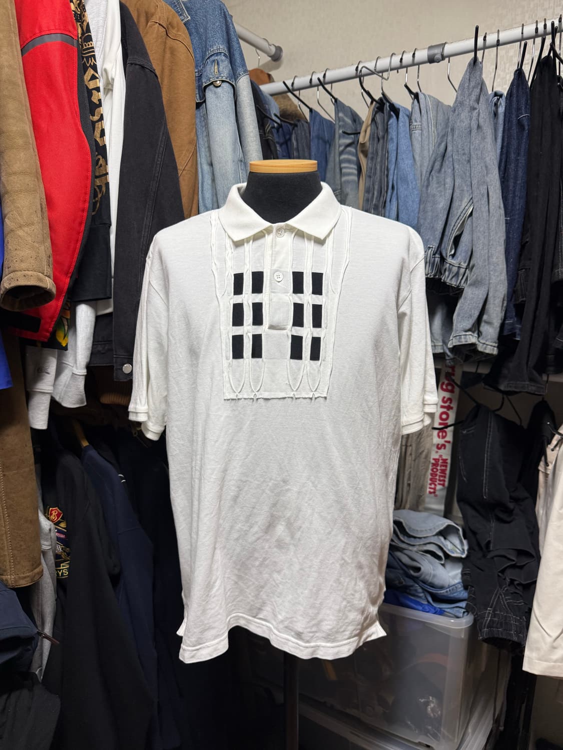 [L] 요지야마모토 아디다스 반팔 카라티 상품이미지1