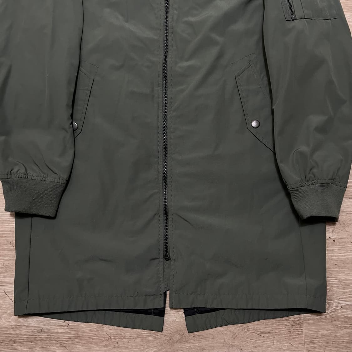 NBA 클리브랜드 캐벌리어스 와펜 MA-1 항공점퍼 [카키] L/100 상품이미지3