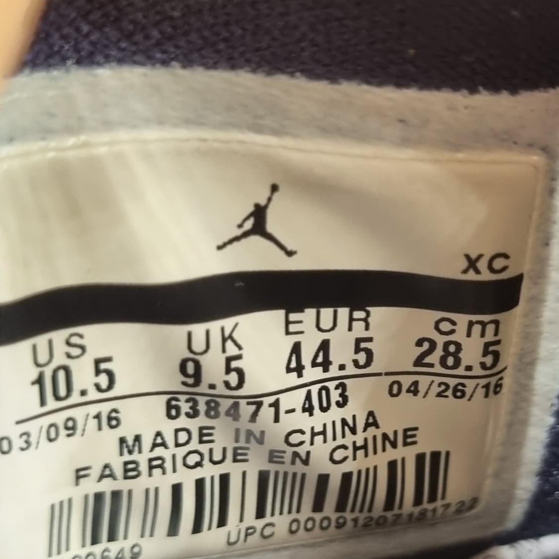 나이키 조던1 레트로 KO 하이탑285 상품이미지6