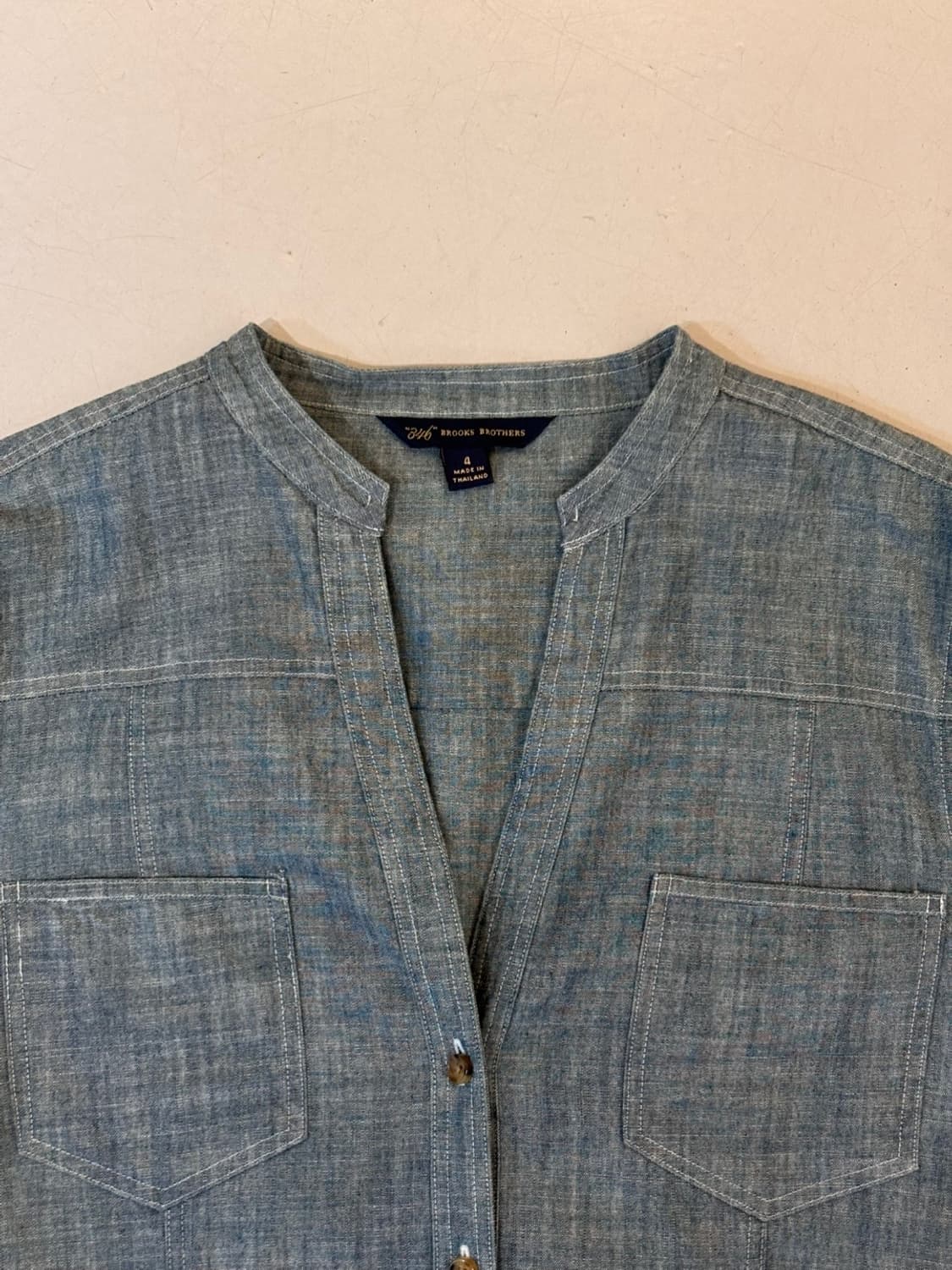 Vintage Brooks Brothers Denim One-piece 상품이미지4