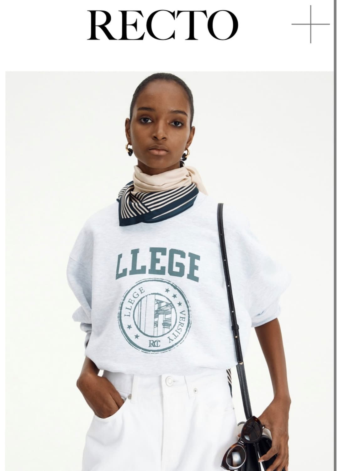 Recto 렉토 맨투맨 멜란지그레이 상품이미지10