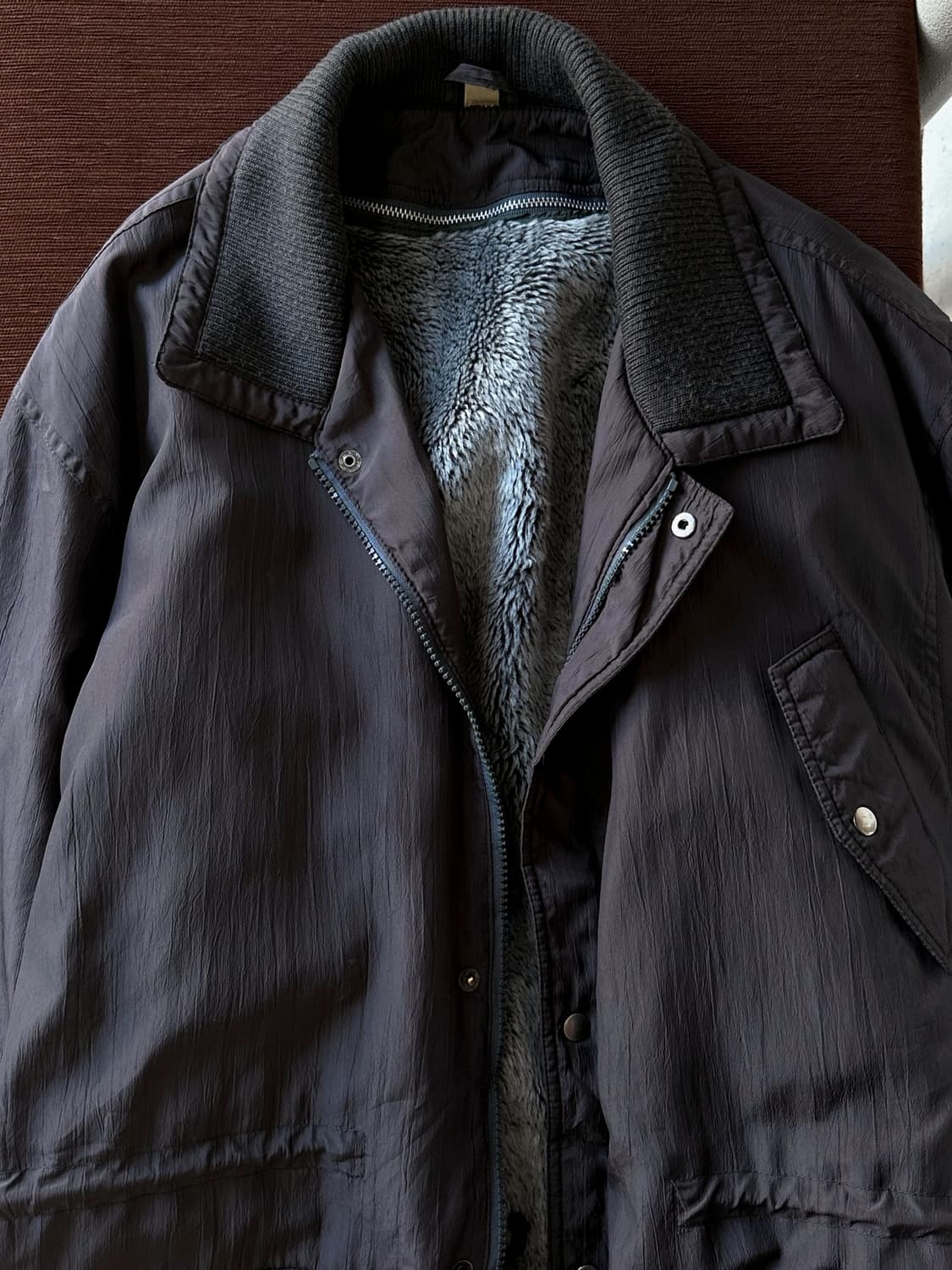 High count poly padded mil parka 상품이미지6