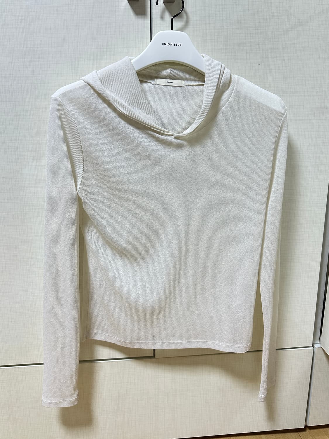 시스루 후드 상품이미지1