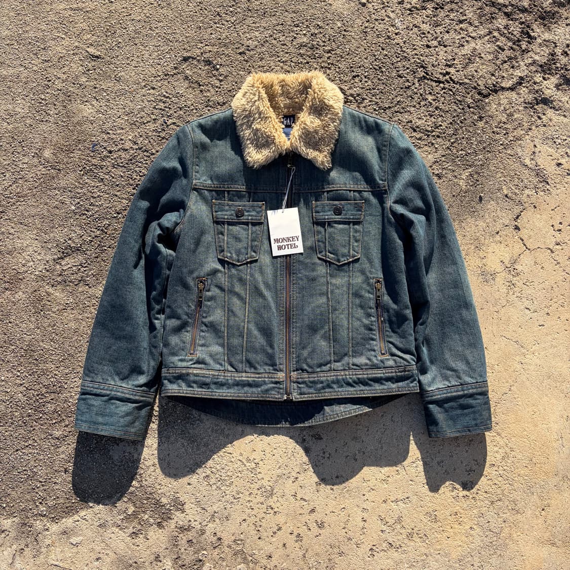 GAP 갭 빈티지 쉐르파 데님자켓 M 상품이미지1