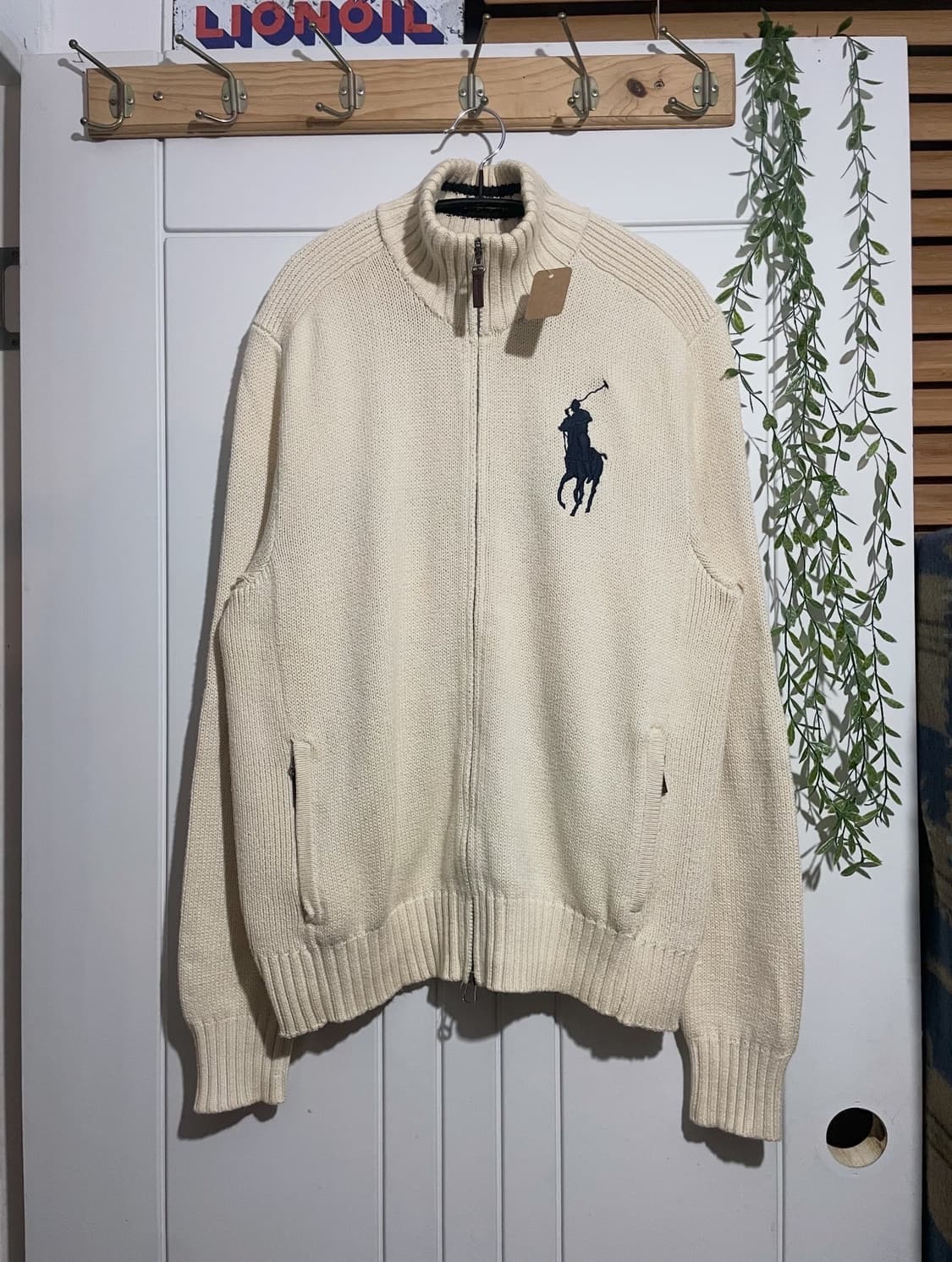 폴로랄프로렌 빅포니 니트 집업 상품이미지1