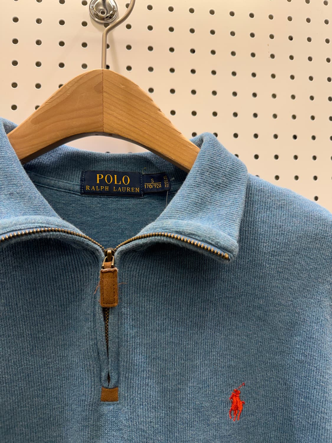 폴로 랄프로렌 포니 쿼터 집업 니트 U141 상품이미지4