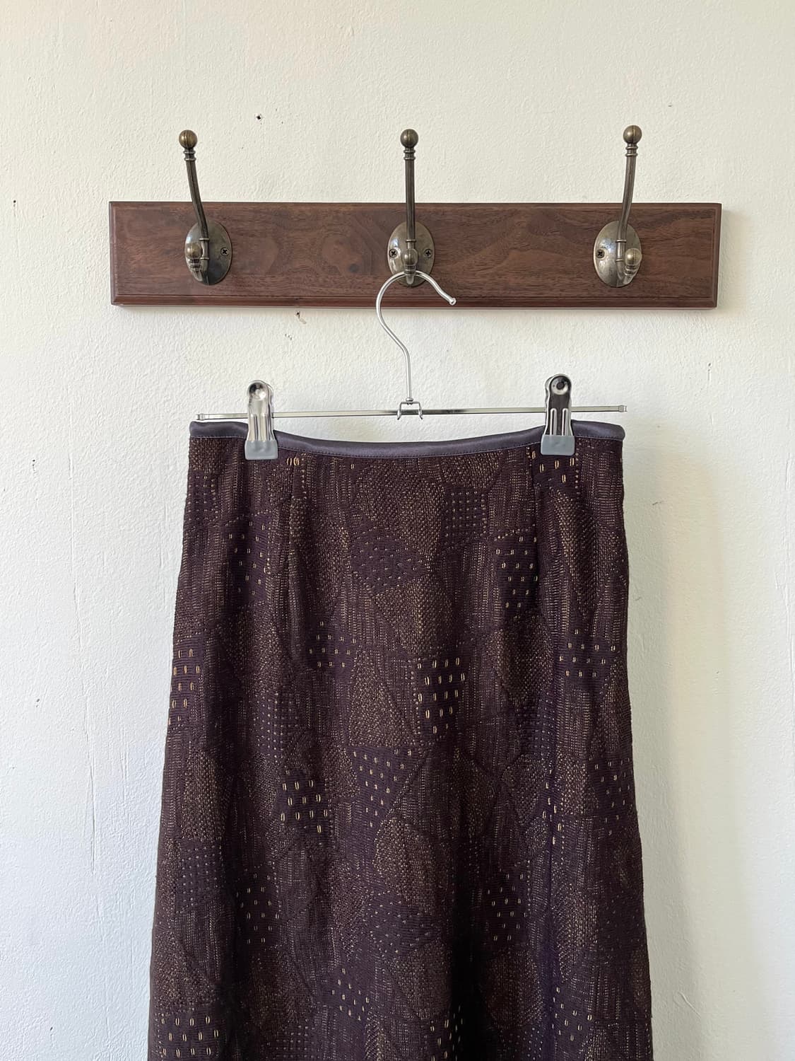 Nuvel.Ive 패턴 롱스커트 상품이미지2