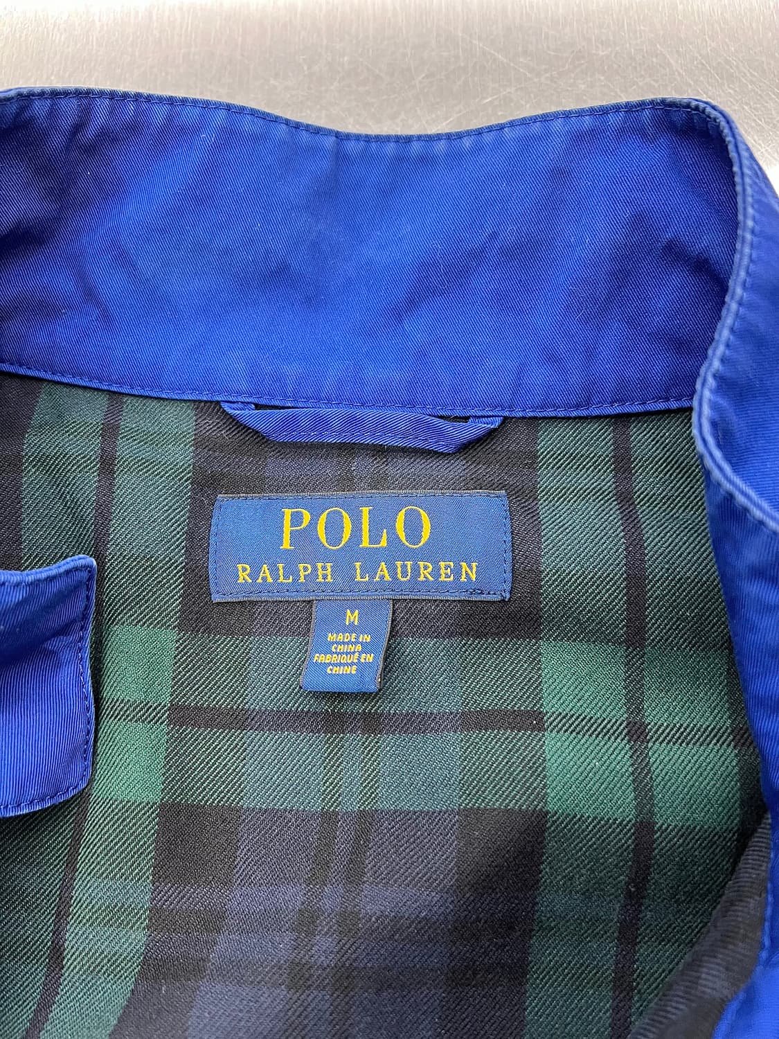 폴로 랄프로렌 로얄 블루 트윌 코튼 베이포트 자켓 상품이미지7