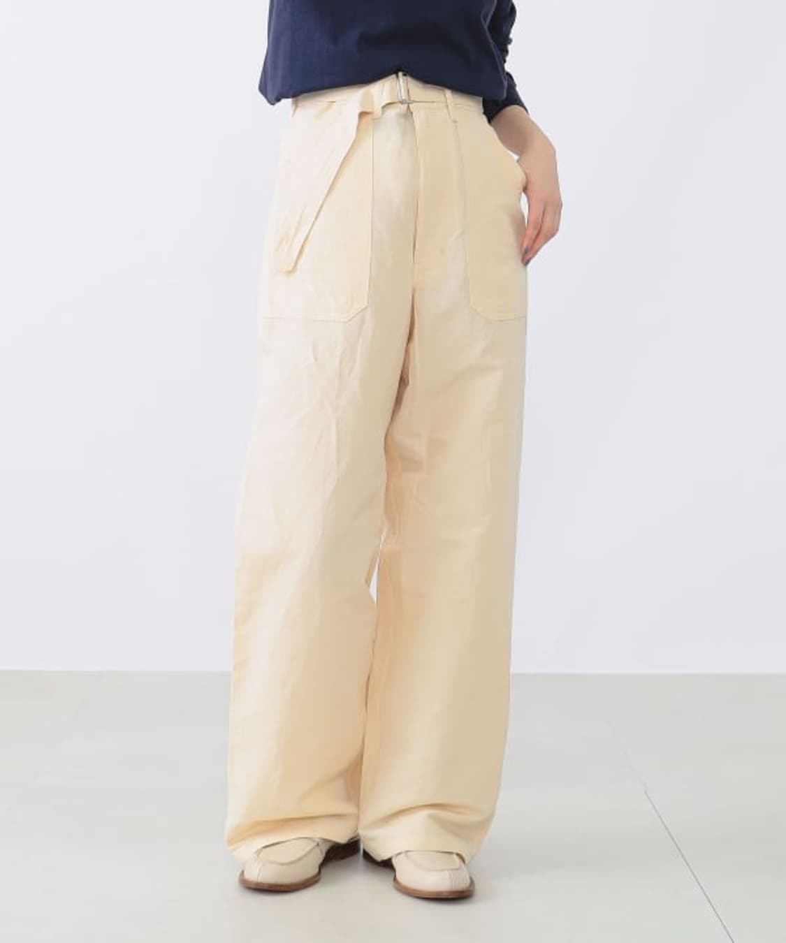 AURALEE HIGH DENSITY FINX LINEN (ECRU) 상품이미지3