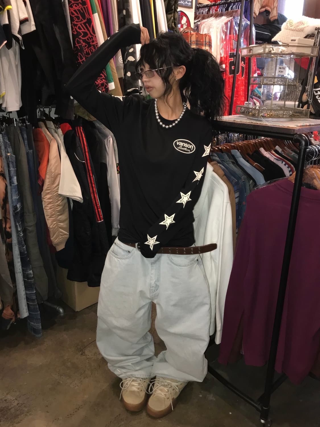 Vanson Star L/S 상품이미지2