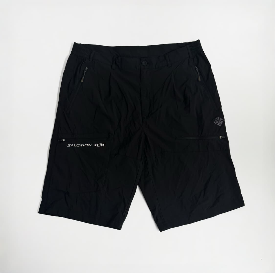 살로몬 엑티 블랙 나일론 팬츠 상품이미지1