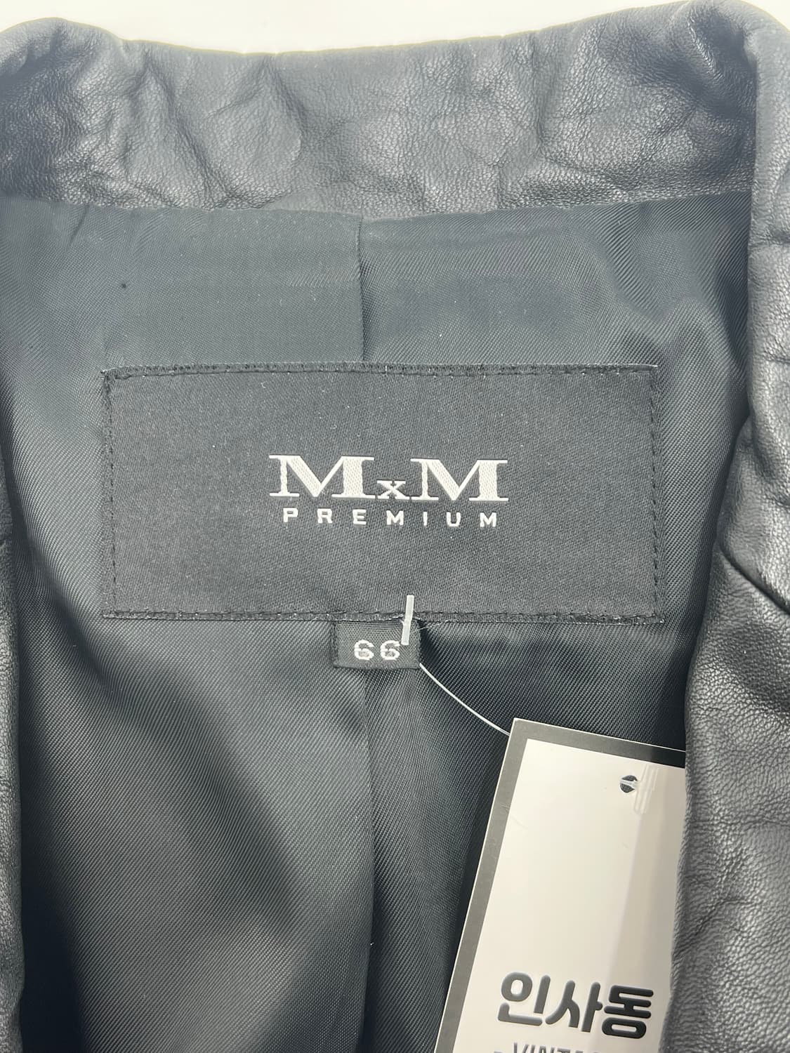 빈티지 우먼 양 가죽자켓 상품이미지4