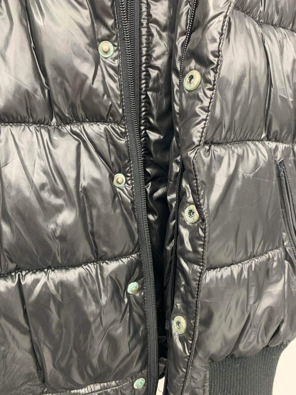 Y2k 투웨이 퍼 다운 베스트 상품이미지8