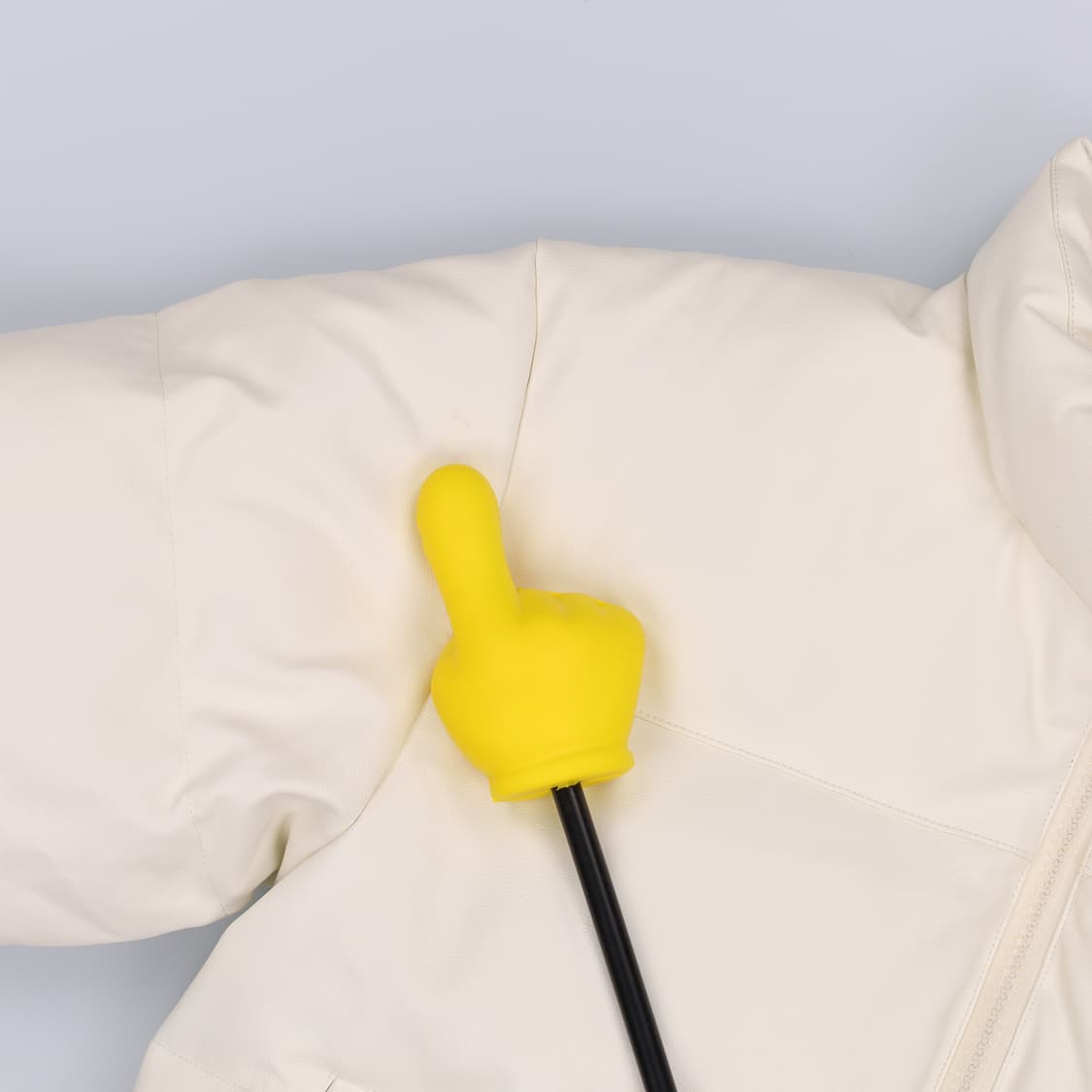 [F] 우이 여성 레더 덕다운 숏패딩 점퍼 0107H2 상품이미지4