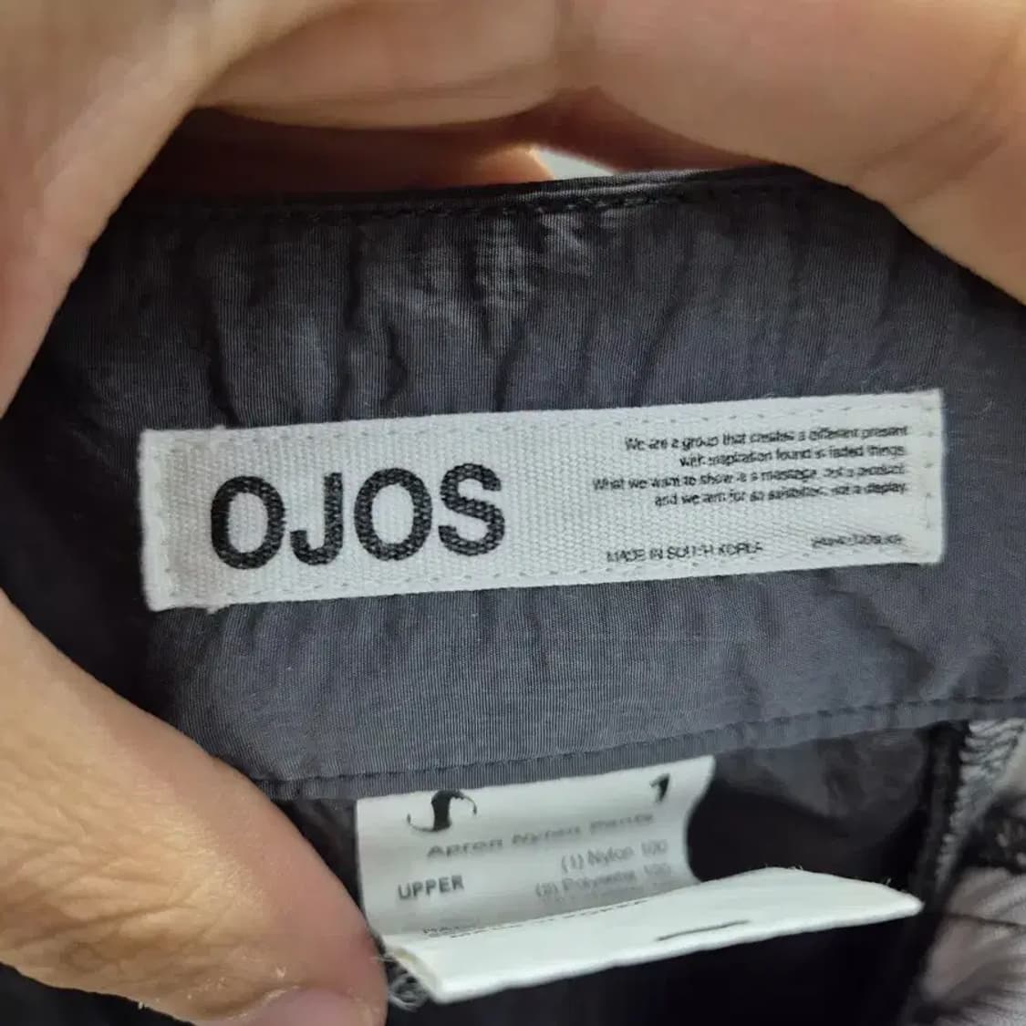 OJOS 나일론 팬츠 사이즈 1 상품이미지3