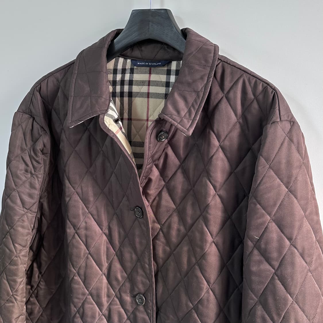 버버리 브라운 퀼팅 자켓 (va.44) 상품이미지2