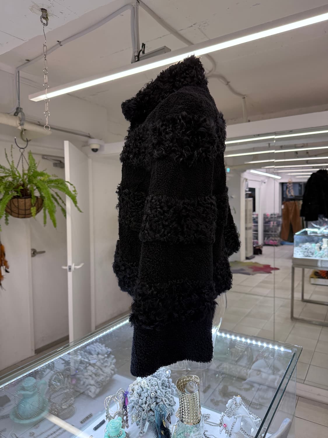 fur stripe jacket 상품이미지3