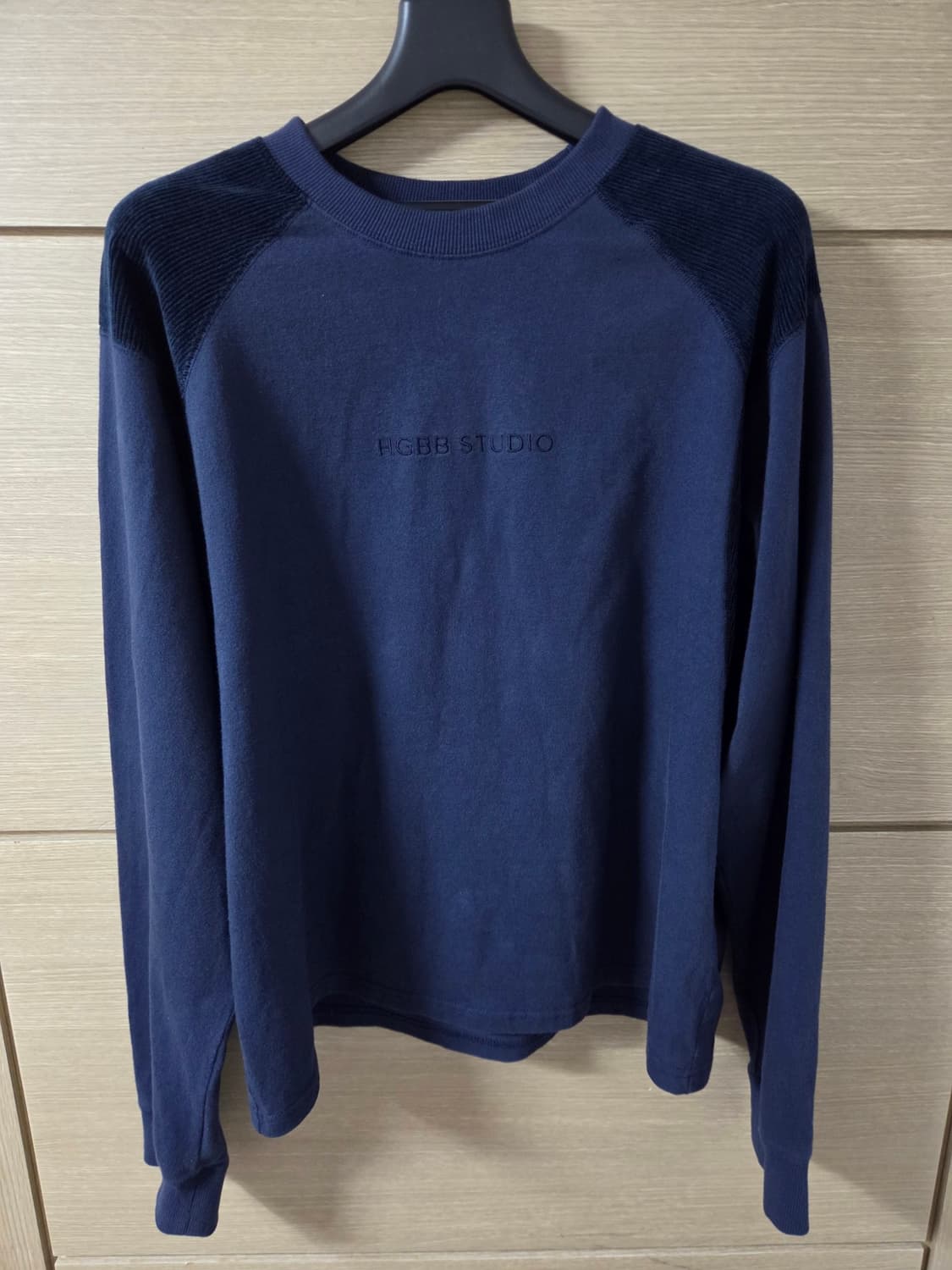 HGBB STUDIO NETTED LONG SLEEVE NAVY 상품이미지2