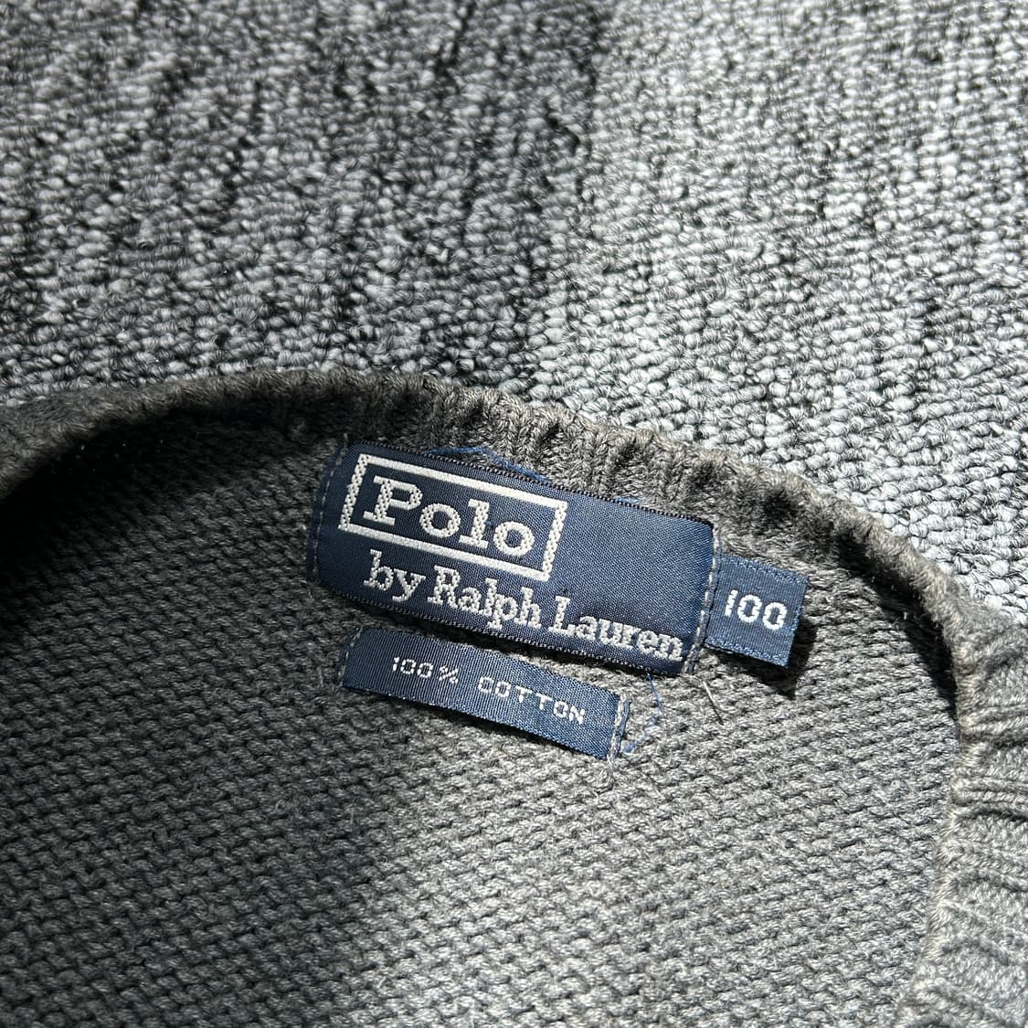폴로 랄프로렌 차콜 니트 베스트 상품이미지6