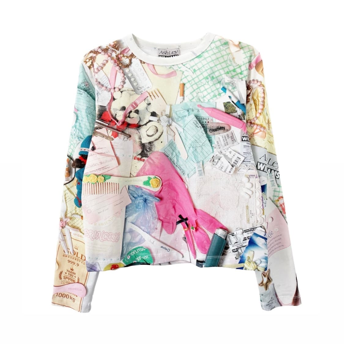 [M]애슐리 윌리엄스 25fw TREASURES 롱 슬리브리스 탑 상품이미지1