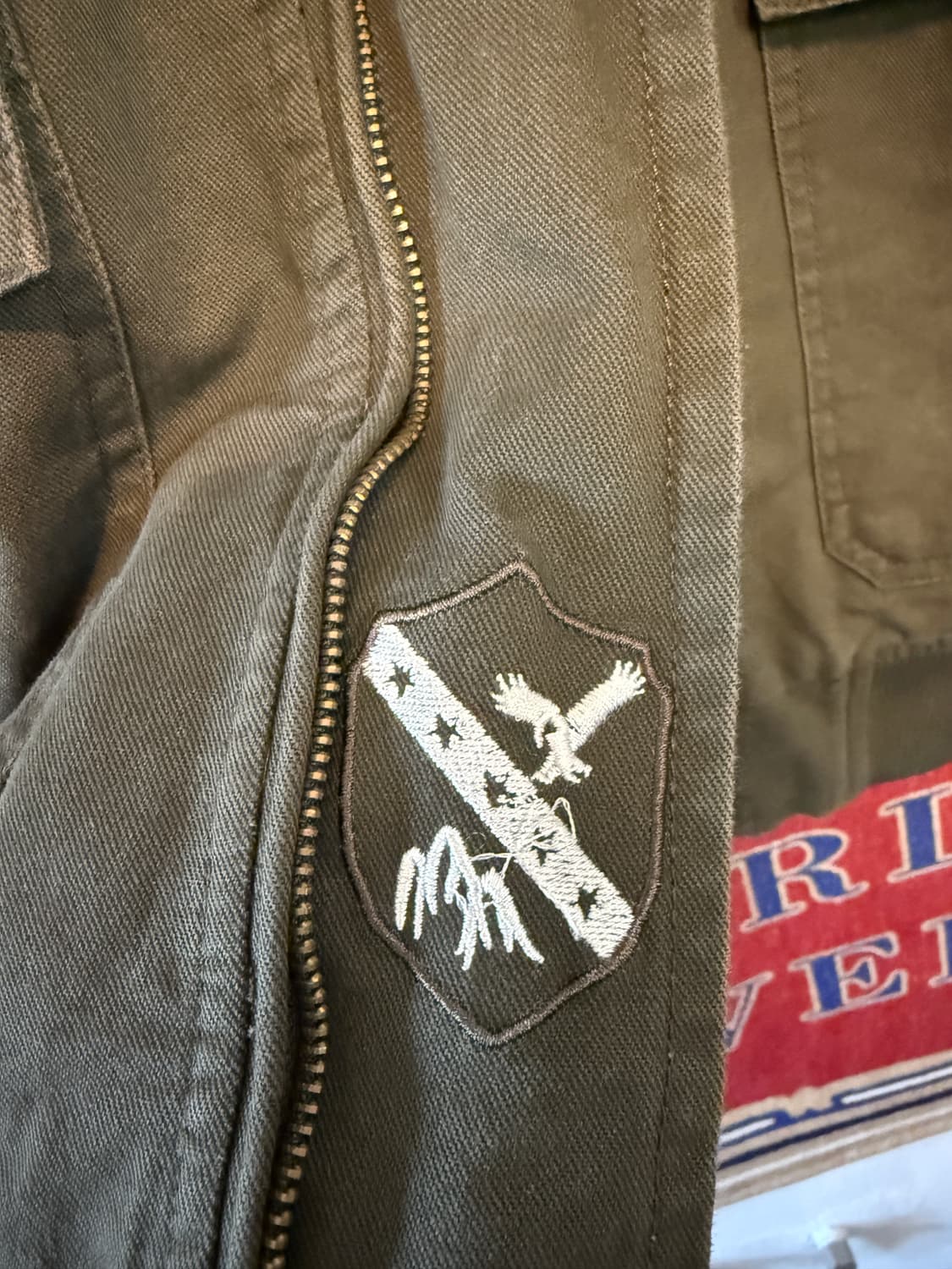 Military A-2 코튼 자켓 상품이미지6