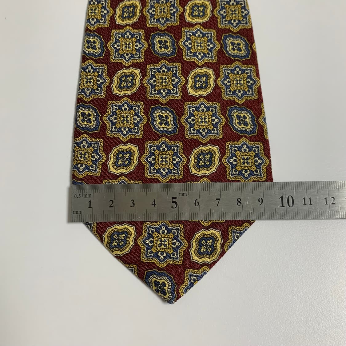 버버리(BURBERRY) 기하학적패턴 명품넥타이 A+등급 9.5cm 상품이미지10