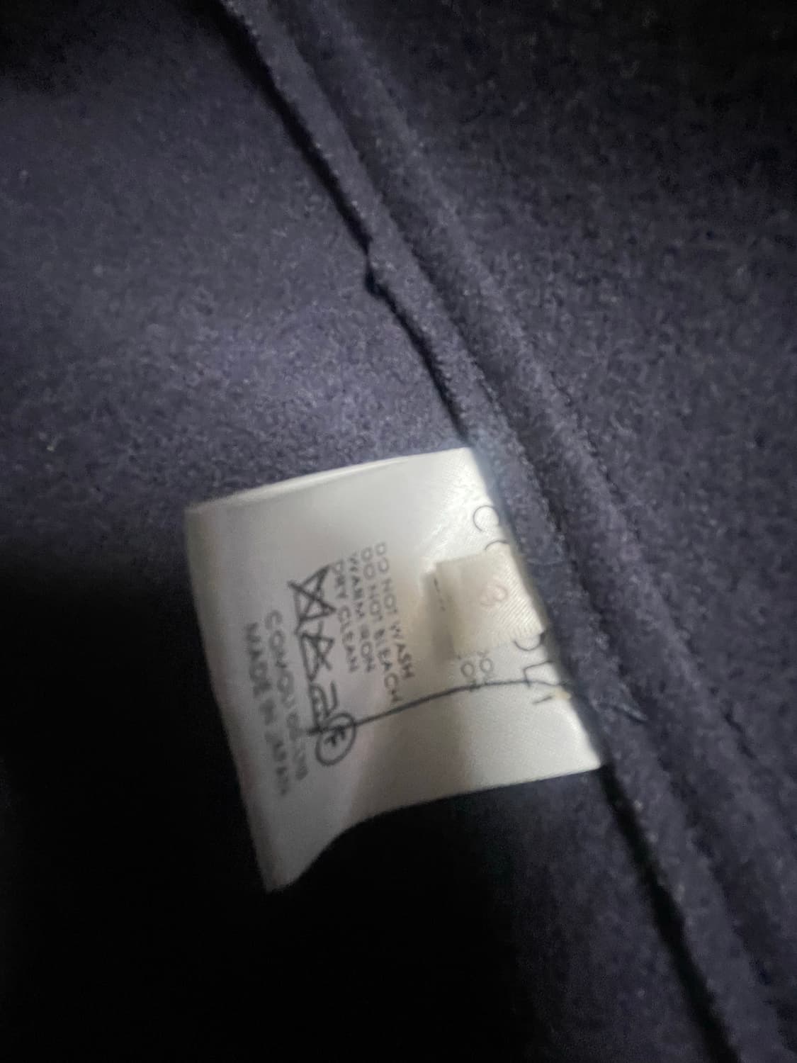 3) 코모리 펠튼 울 나일론 zip 블루종 자켓 상품이미지3