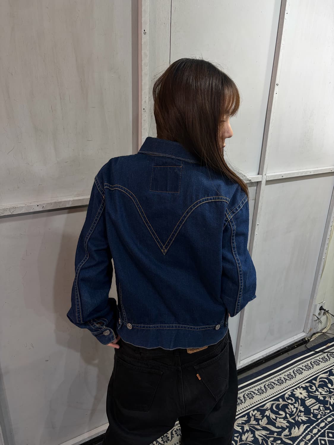 00s LEVIS type-1 denim trucker jacket 상품이미지4