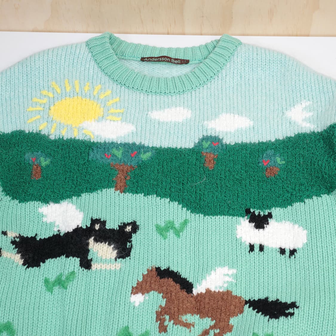 앤더슨벨 썸머 가든 니트 상품이미지6