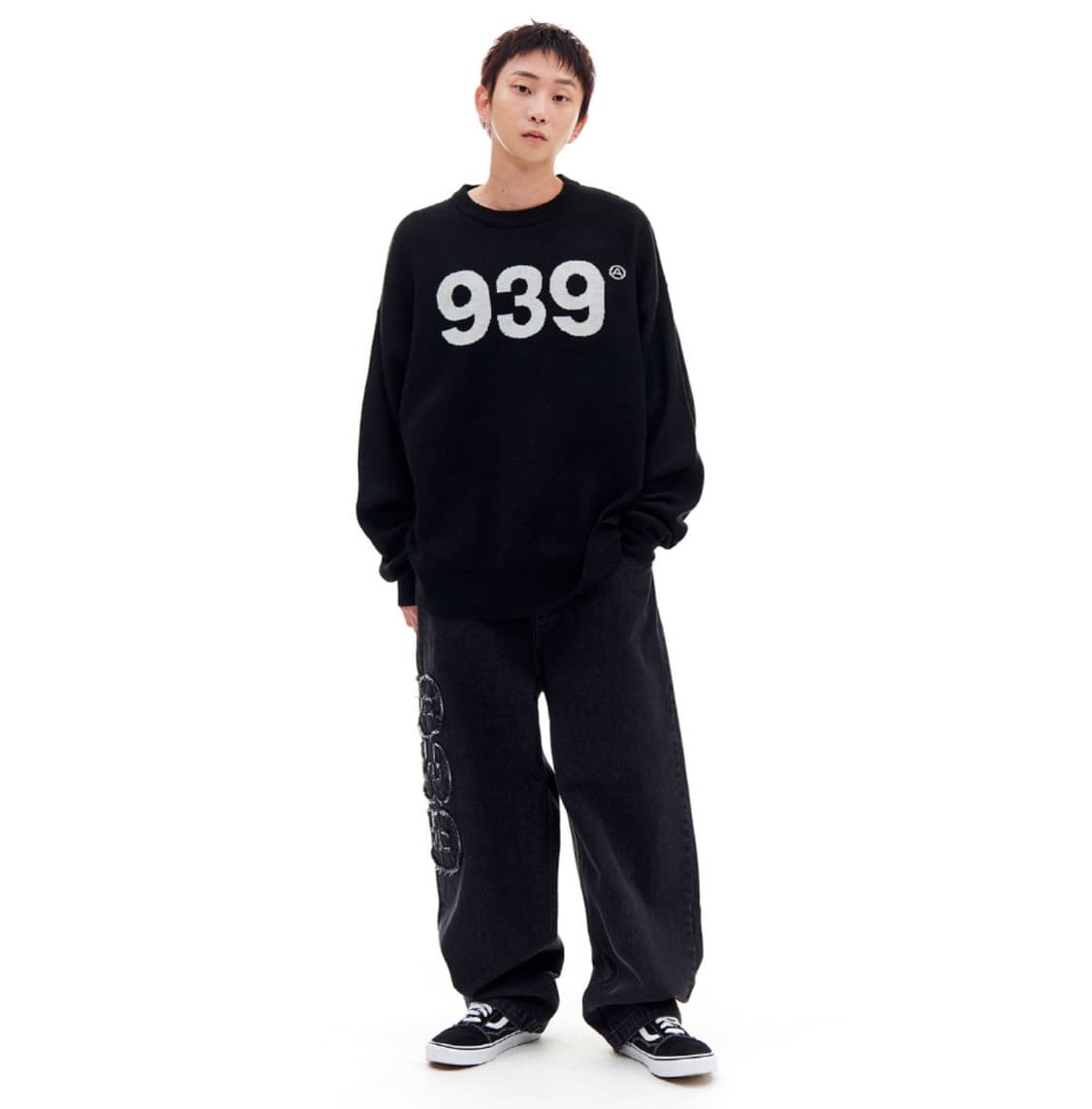 아카이브 볼드 939 데님 팬츠 블랙 XS 상품이미지3