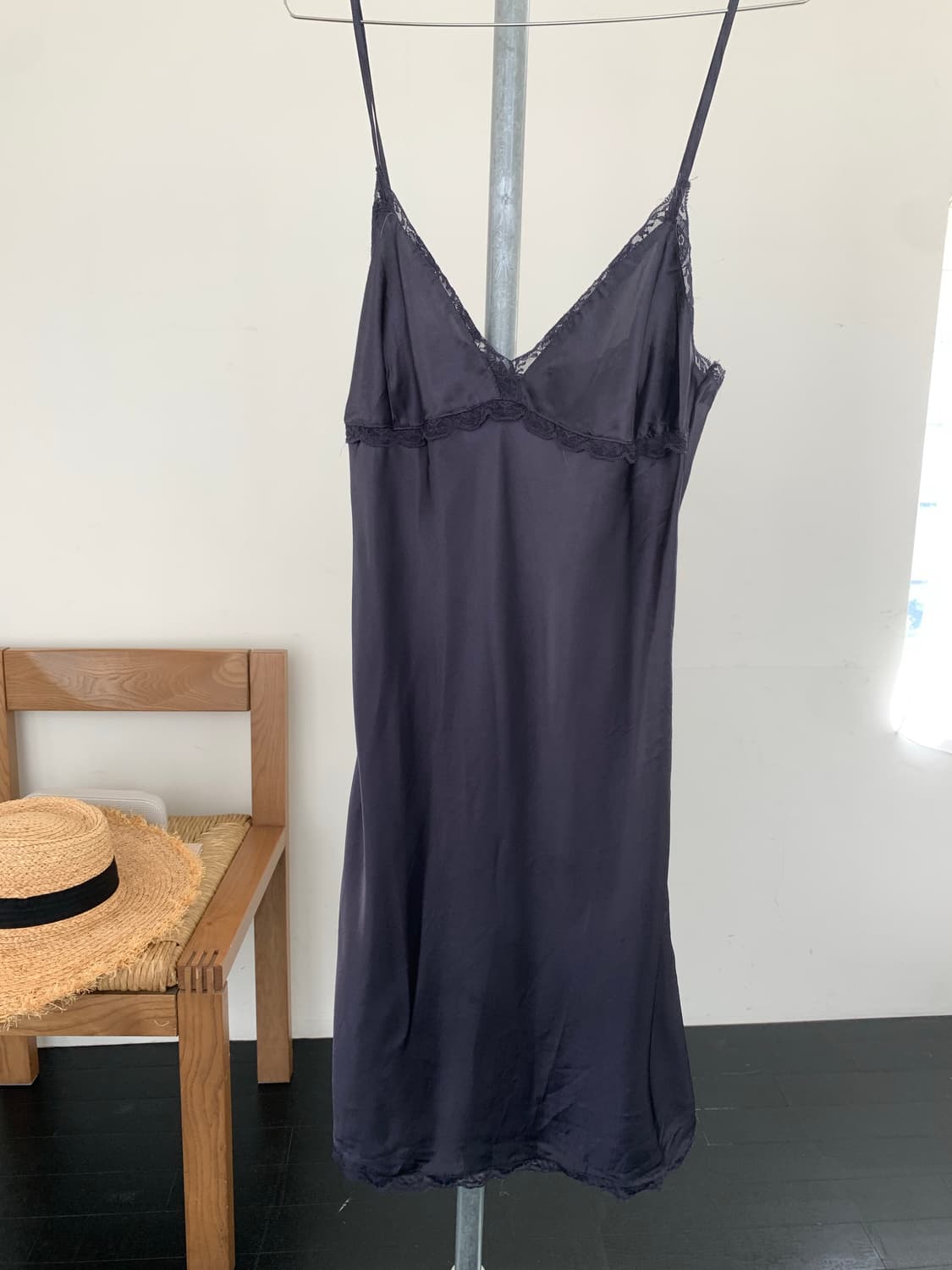 indigo blue slip dress 상품이미지1