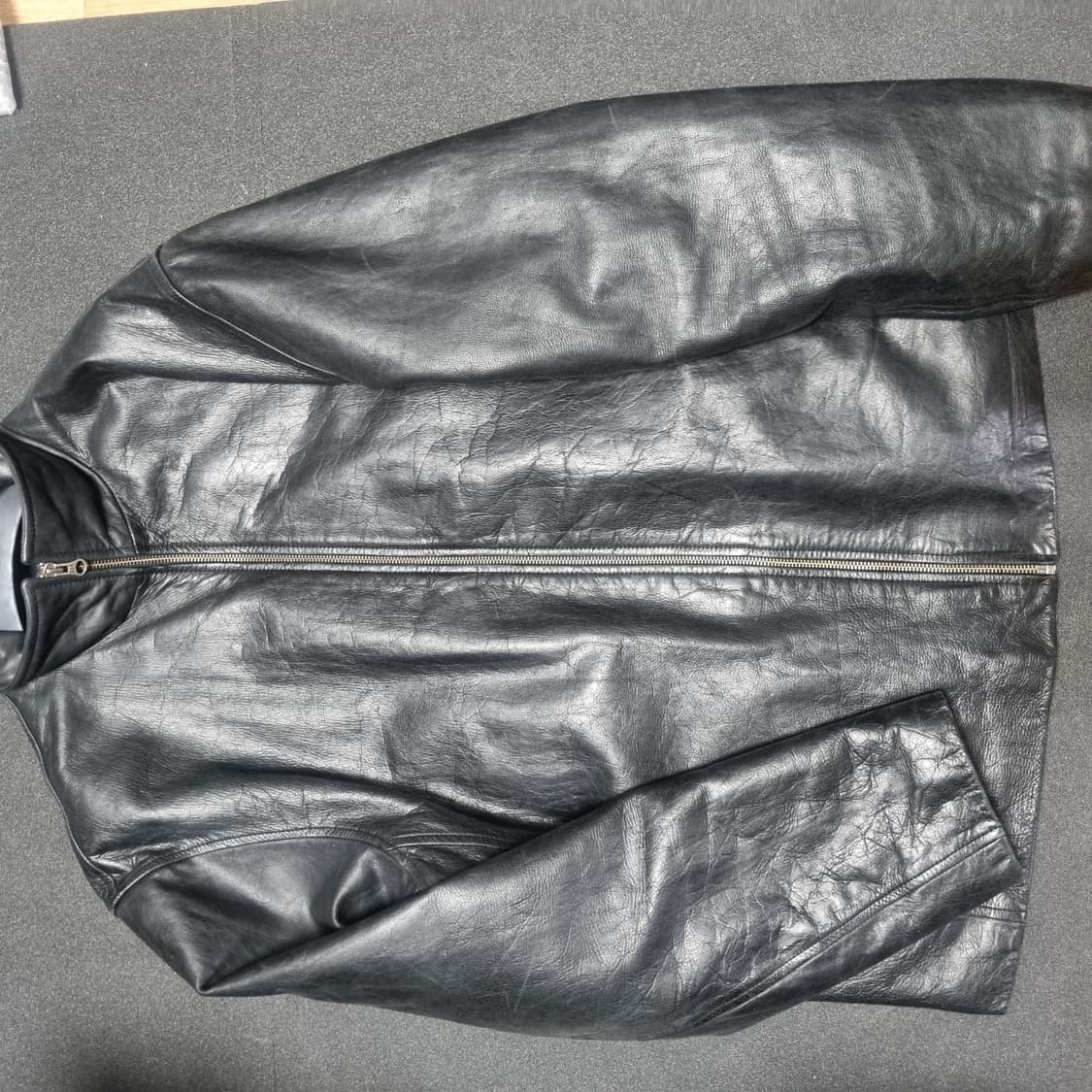 올드갭 지퍼 레더 자켓 xl 상품이미지3
