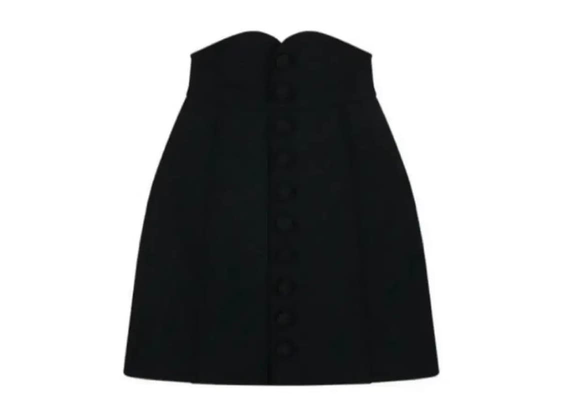 라벨르블랑 르망 크롭 블라우스 M, 하트 스커트 26 셋업 상품이미지5