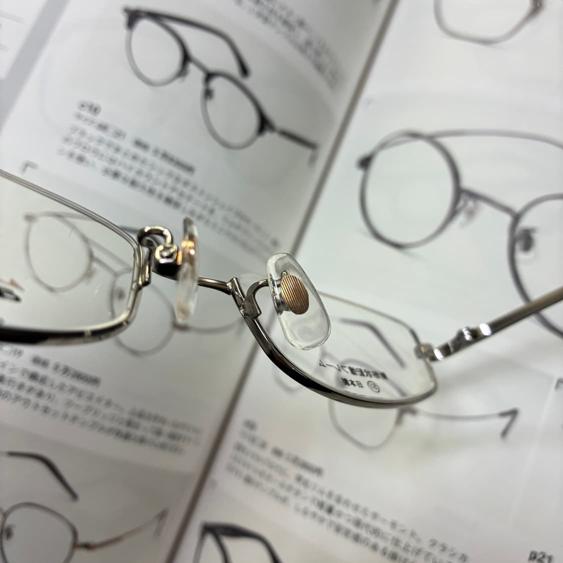 AIR FIT 에어핏 언더림 티타늄 일본 안경 상품이미지7