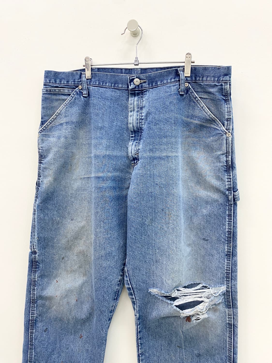 00‘s 랭글러 페인티드 데님 카펜더 팬츠 상품이미지6