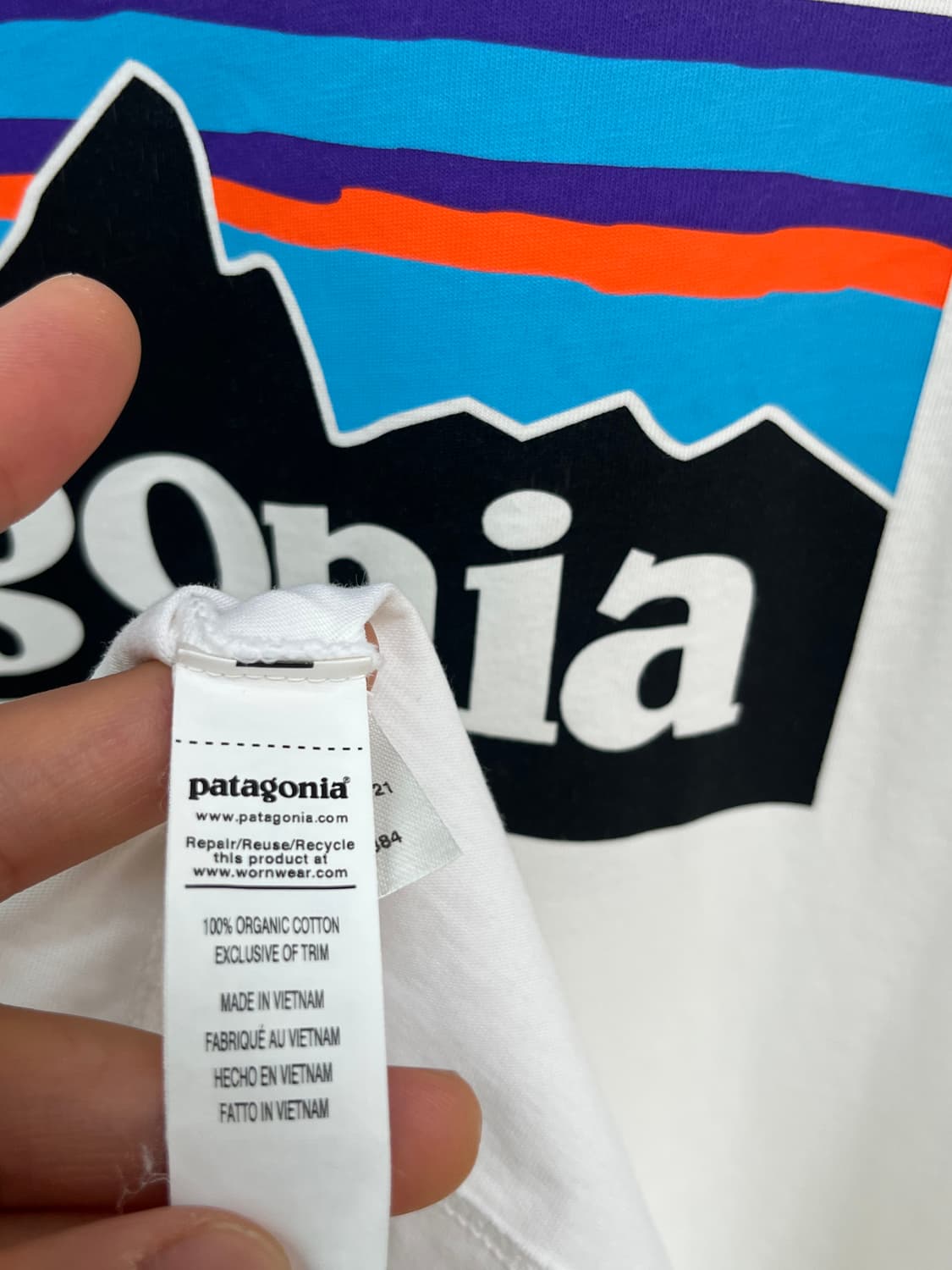 Patagonia 프린팅 반팔티 [Men L] 상품이미지4