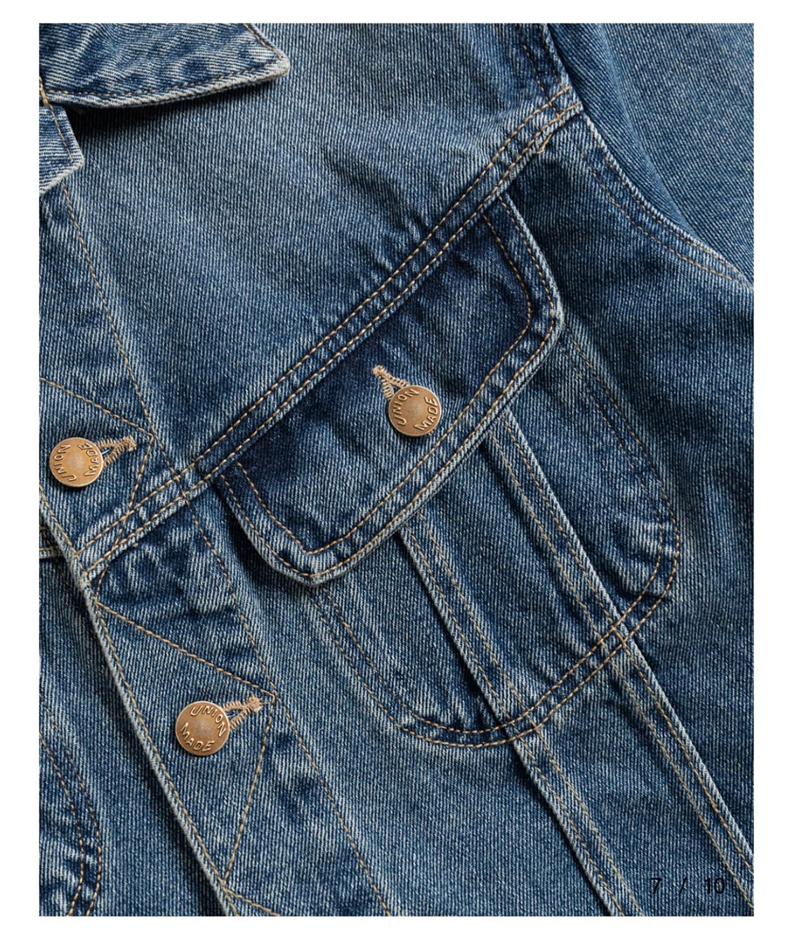 부기홀리데이 데님 트러커 자켓 상품이미지3