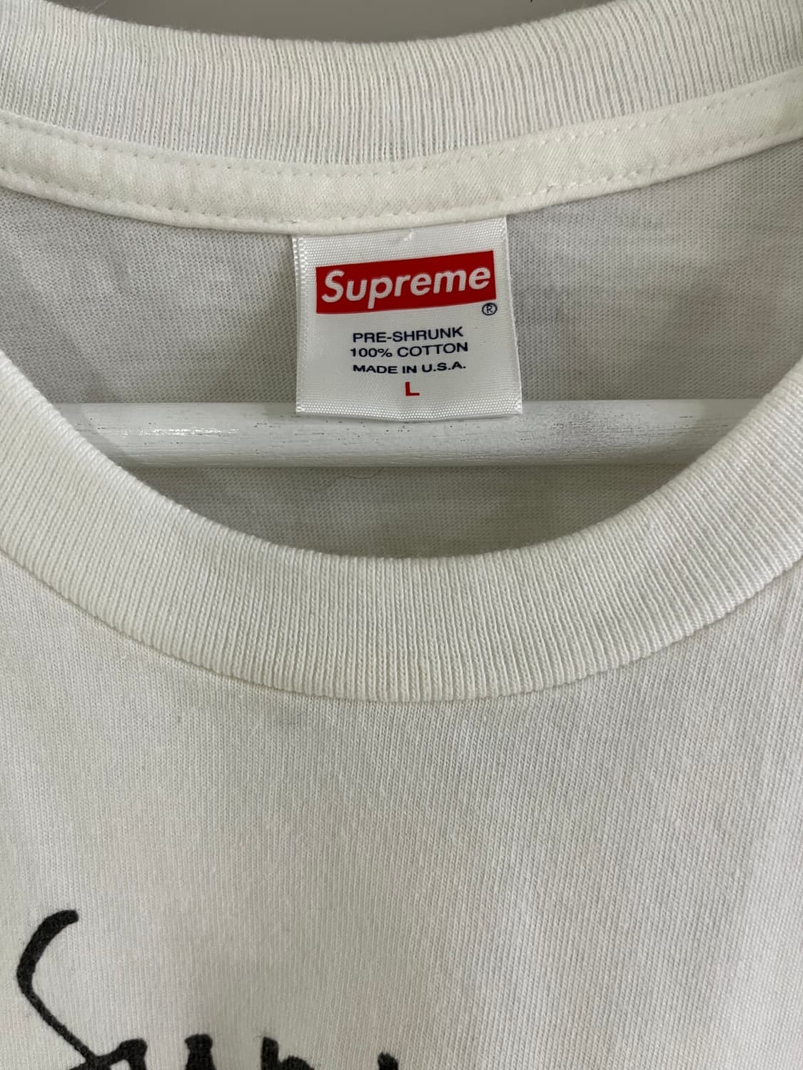 슈프림 마돈나 프린팅 티셔츠 L 상품이미지3